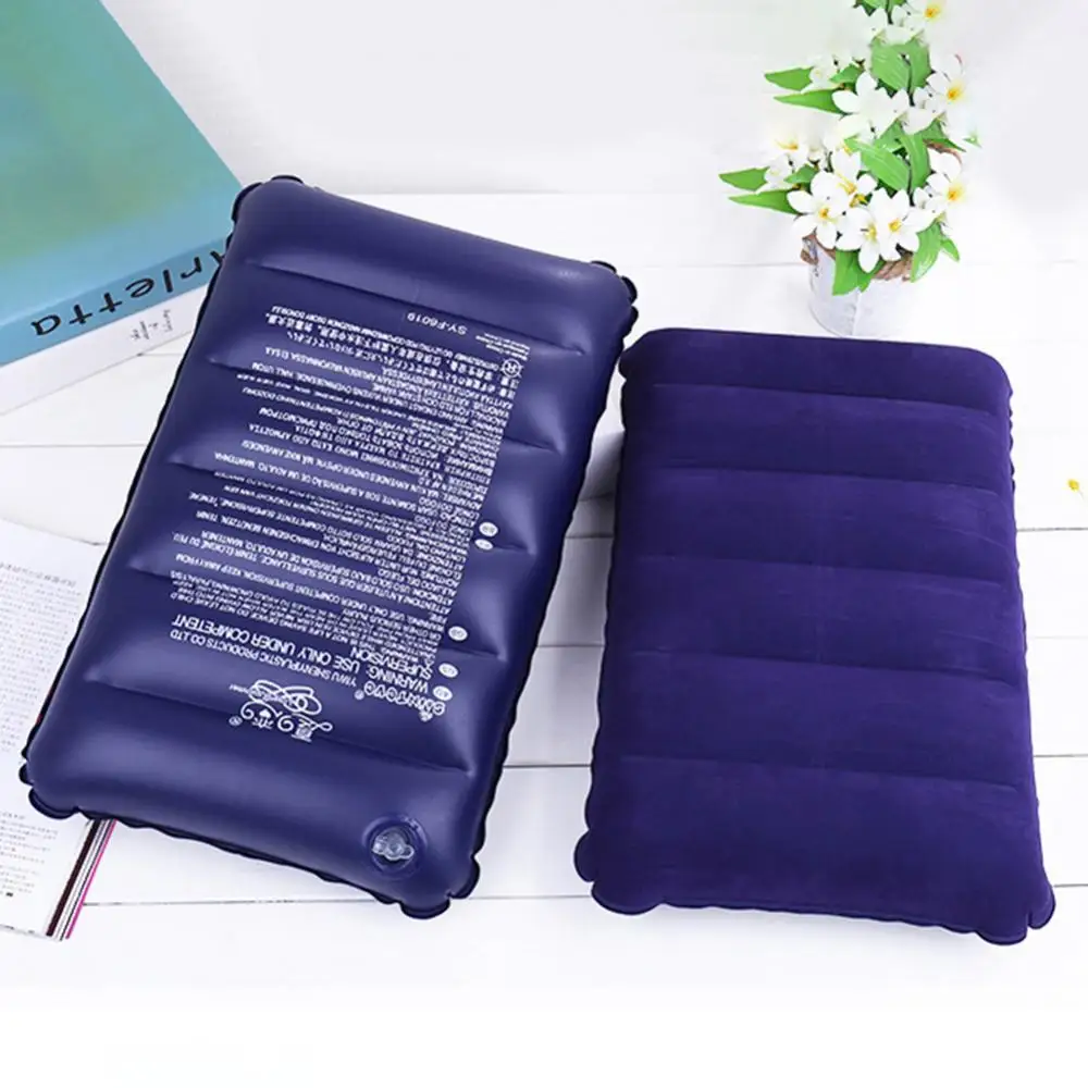 

Outdoor Travel Camping Portable Inflatable Soft Neck Support Pillow Headres