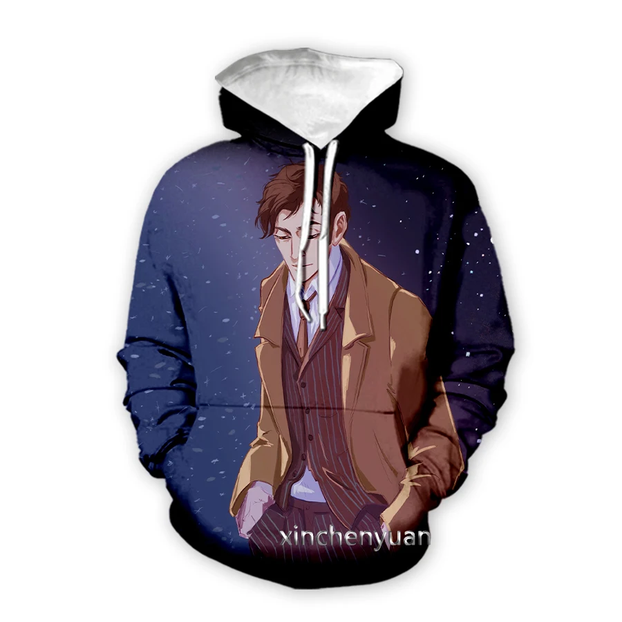 Xinchenyuan Мужская/Женская ТВ-серия Doctor Who 3D печать мужская женская модная одежда