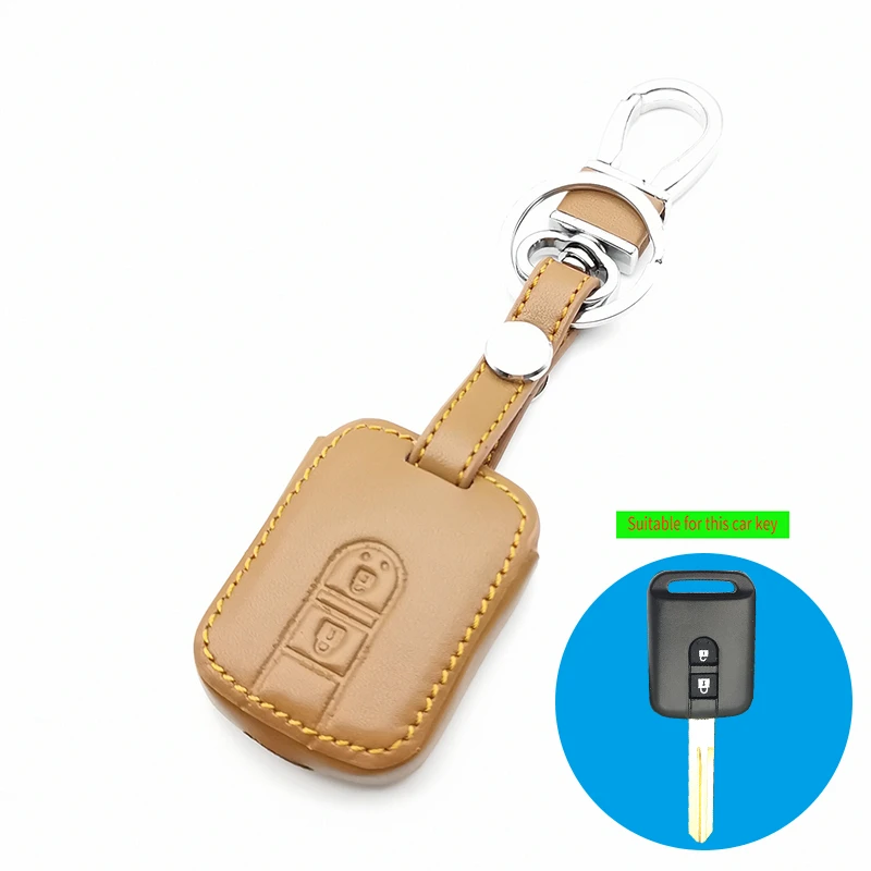 Soft leather car key case cover Holder For Nissan Qashqai J10 J11 X-Trail T31 T32 kicks Tiida Pathfinder Murano Note Juke Micra |