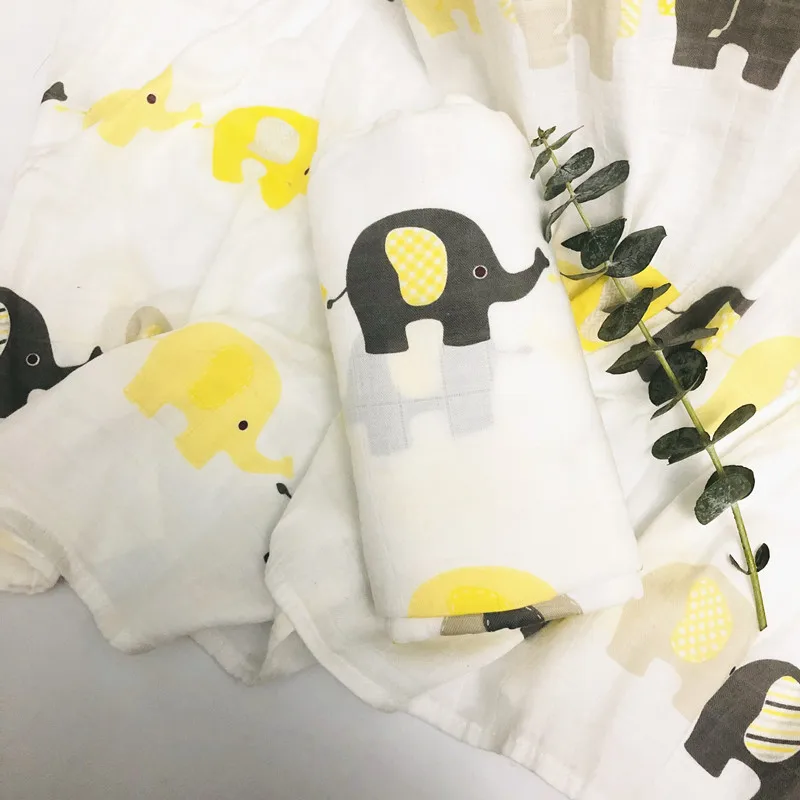 47 дюймовое детское одеяло из муслина с лисой лучше чем хлопка/бамбука Aden Anais