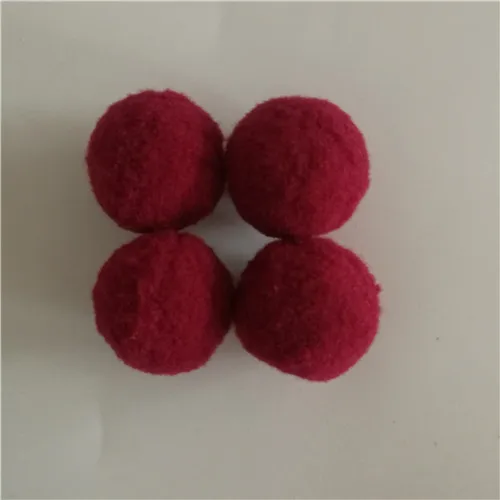color27 wine red 1600 шт 10-30 мм помпон меховой плюшевый шар для поделок DIY мягкое украшение дома Одежда для шитья на ткани аксессуары - Цвет: color27 wine red