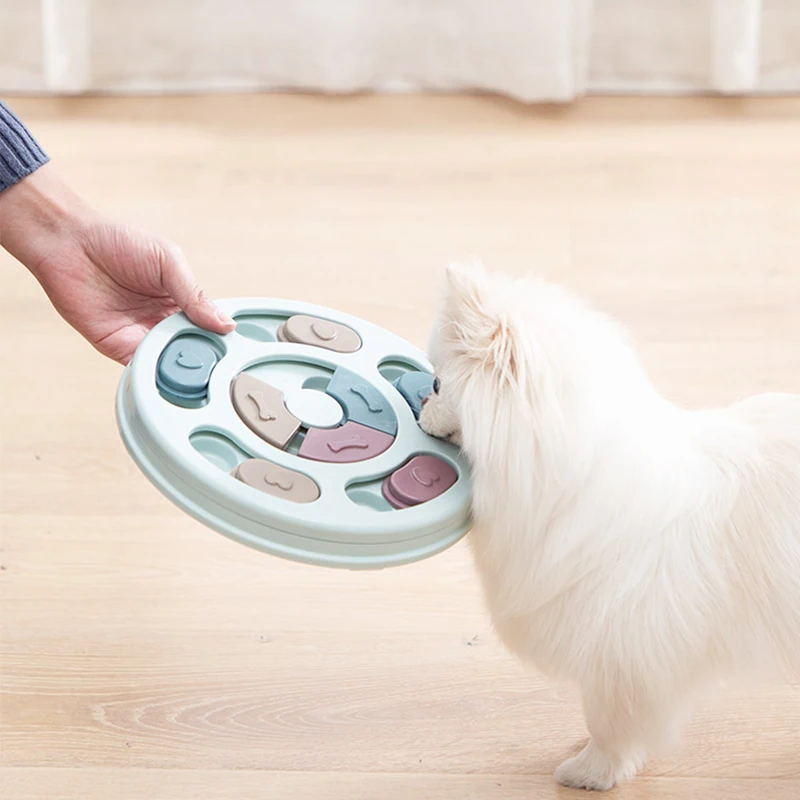 Модные игрушки пазлы для собак увеличивающие IQ интерактивные медленно