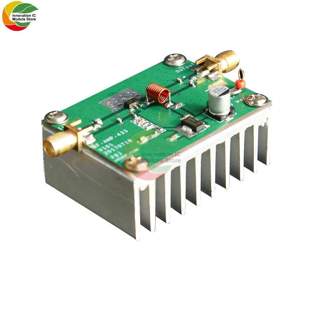 

Высокочастотный усилитель мощности с увеличенным диапазоном, 433 МГц, 8 Вт