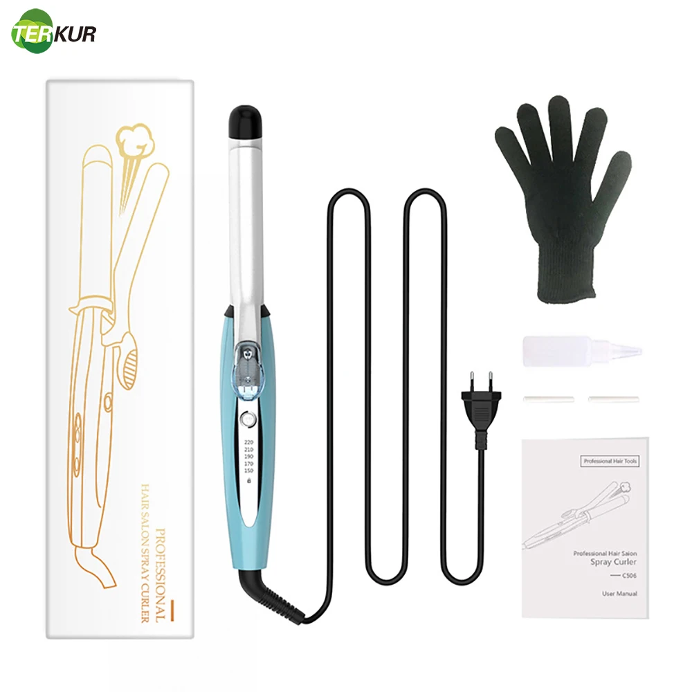 Multifunctional Ceramic Not Hurting Hair Liquid Crystal   5 Temp Adj