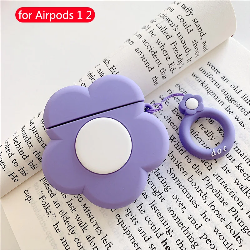 219 Мультяшные беспроводные bluetooth наушники чехол для Apple Airpods 1 2 Симпатичные Силиконовые Мягкие коробки гарнитура оболочка для Airpods защитный чехол - Цвет: 219