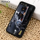 MaiYaCa Назад в будущее delorean чехол для телефона iPhone X XR XS 11 12 13 Pro MAX 5 6 7 8 Plus Samsung Galaxy S8 S9 S10