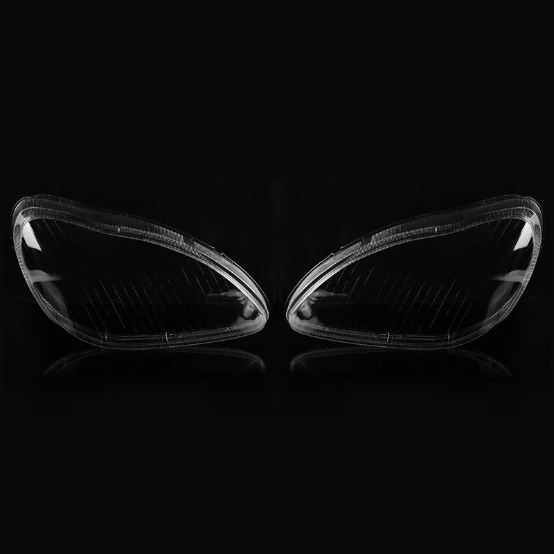

2X Car Front Headlight Lens Cover Light Shell for Mercedes-Benz W220 S600 S500 S320 S350 S280 1998-2005