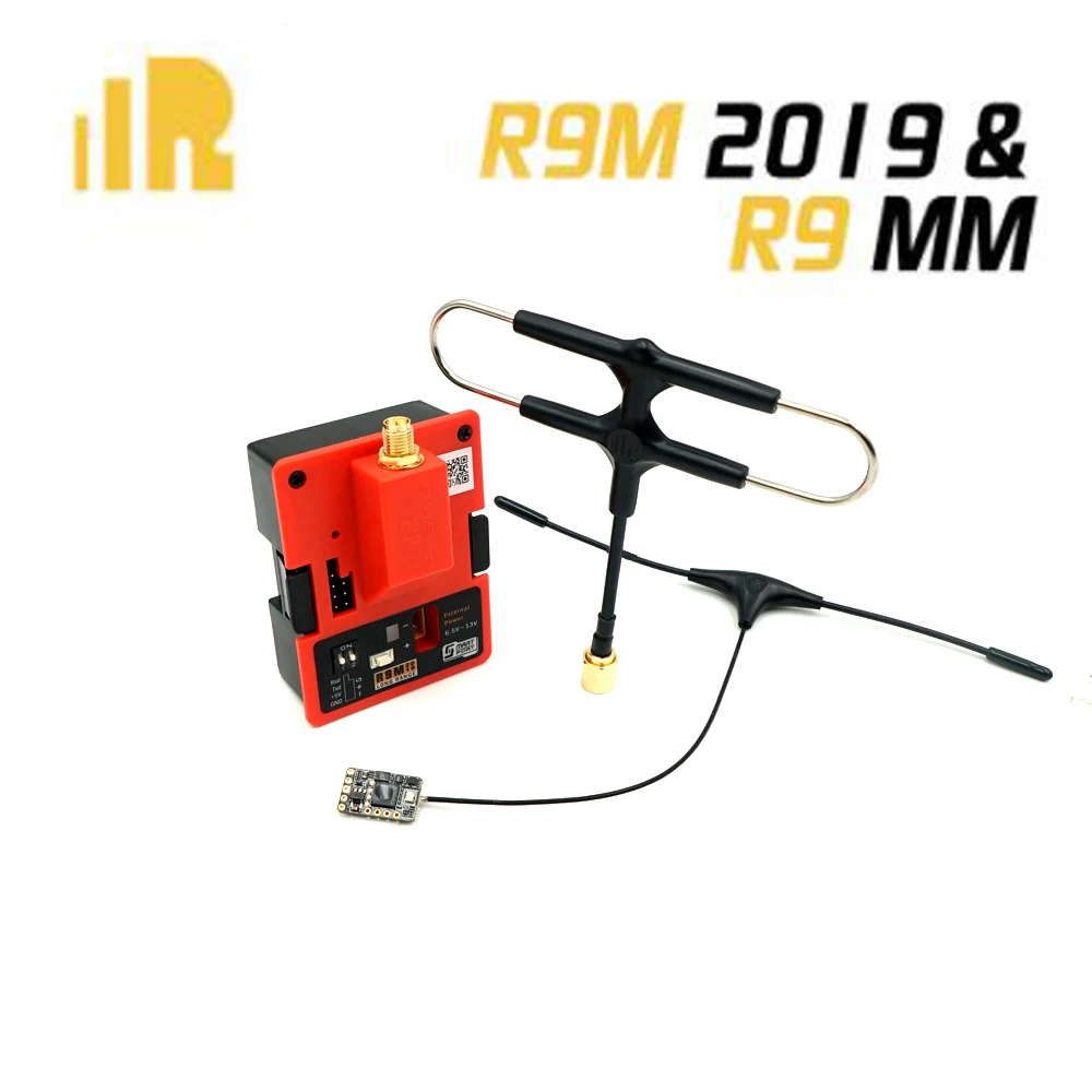 Оригинальный модуль FrSky R9M 2019 R9MM R9Mini приемник super 8 антенна и IPEX4 900 МГц | Игрушки