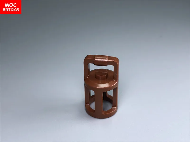 Lantern No.2 10 шт./партия кубики Moc DIY посуда фонарь подходит с 37776 круглыми кирпичами 1X1 развивающие строительные блоки игрушки для Детский Рождественский подарок - Цвет: Lantern No.2