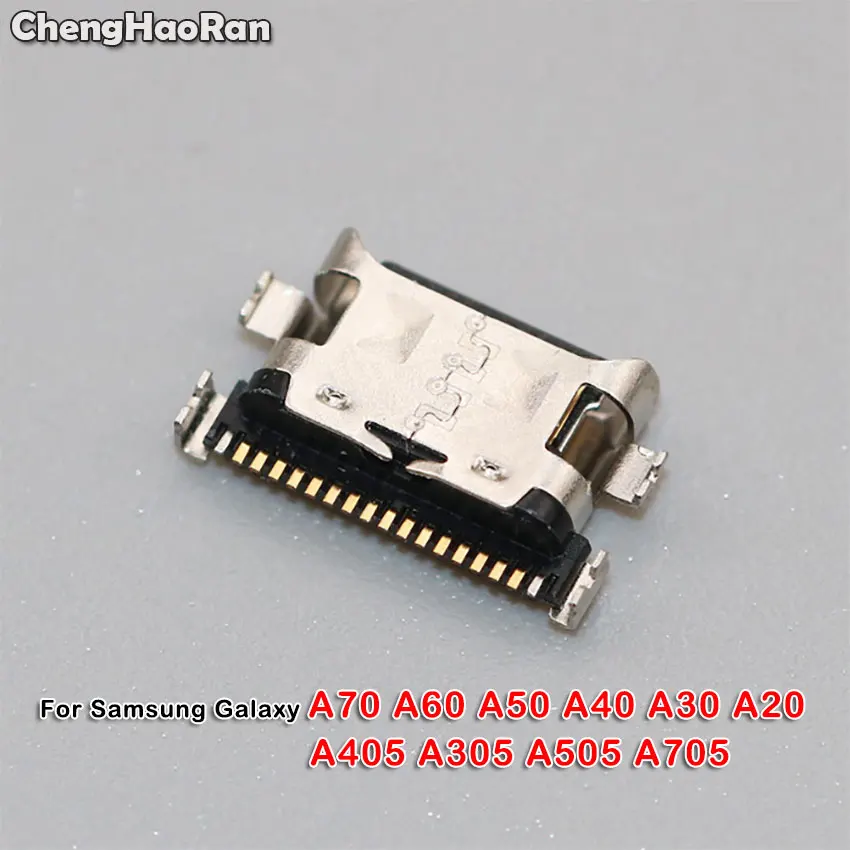 ChengHaoRan 5 шт. разъем Micro USB для зарядки Samsung Galaxy A70 A60 A50 A40 A30 A20 A405 A305 A505 A705|Шлейфы