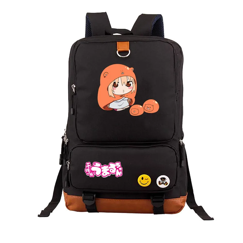 

Himouto! Рюкзак Умару-Чан, школьные сумки для подростков, дорожные рюкзаки, сумки на плечо, рюкзак на молнии унисекс, рюкзаки, рюкзаки