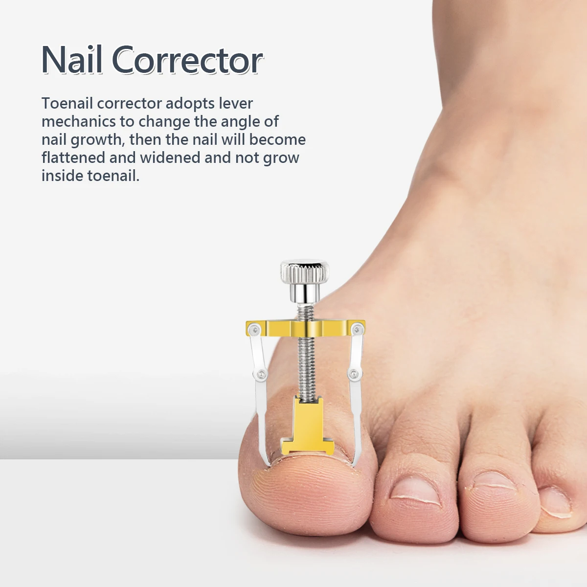 Набор для педикюра кусачки ногтей вросших резаки удаления омертвевшей кожи