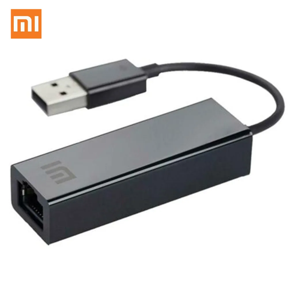 Xiaomi USB к Ethernet карты RJ45 кабель адаптера внешней 10/100 Мбит/с на mi коробка S 3C/3S 4 4C SE ноутбук Laptop персональный компьютер Usb2.0