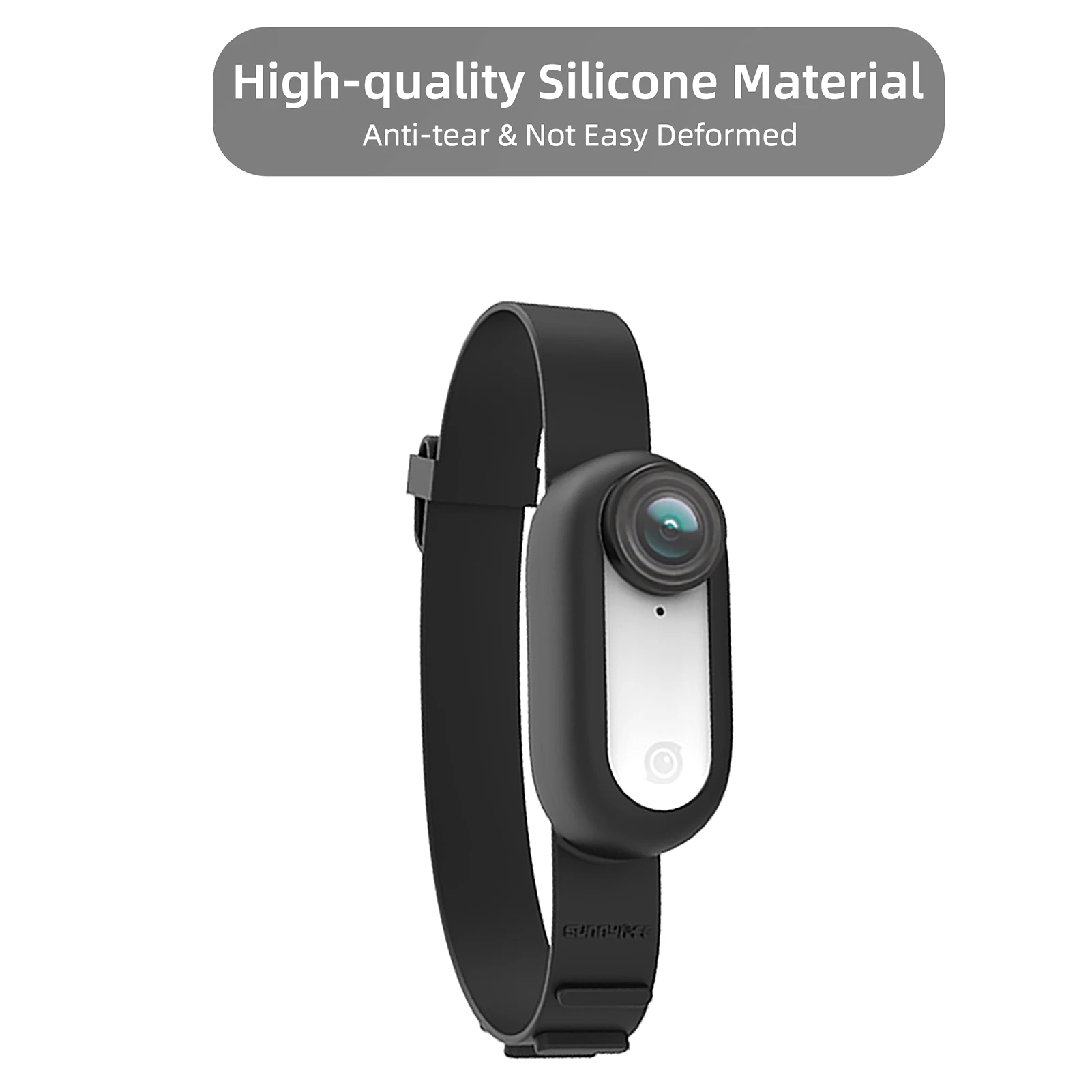 Silicone Case Protective Shell Cover For Insta360 GO2 Sport Panoramic Action Camera FlowState Expansion Wristband Accessories |