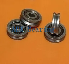 10pcs/lot V623 623 V groove ball bearing 3x10x3mm Traces walking guide rail bearings (carbon steel low speed) open type |