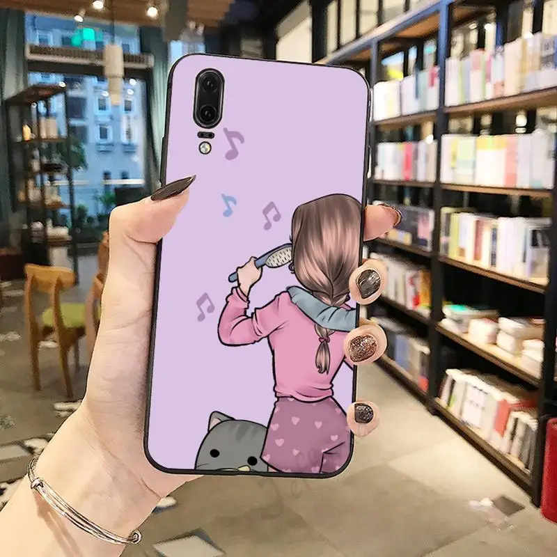 

Girls Bff Best Friends Forever Phone Case For Huawei honor Mate P 10 20 30 40 Pro 10i 9 10 20 8 x Lite