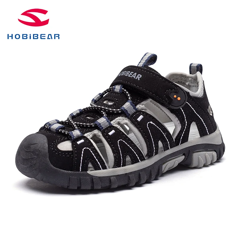 Сандалии для мальчиков Сезон лето Новинка 2020 года Модная детская обувь с мягкой