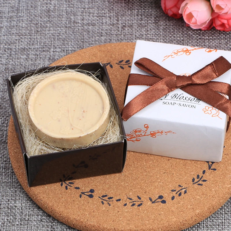 Мини красивыми пуговицами/Magpie/сливы/сова Форма небольшой мыло в коробке