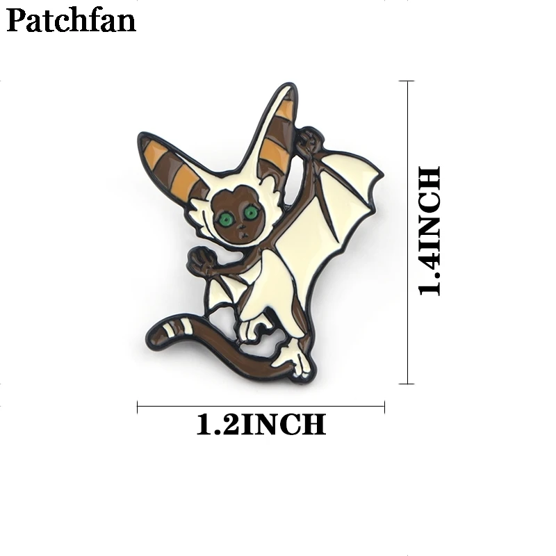

20pcs/lot Patchfan cartoon momo Zinc tie Pins backpack clothes brooches for men women hat badges medal A2263