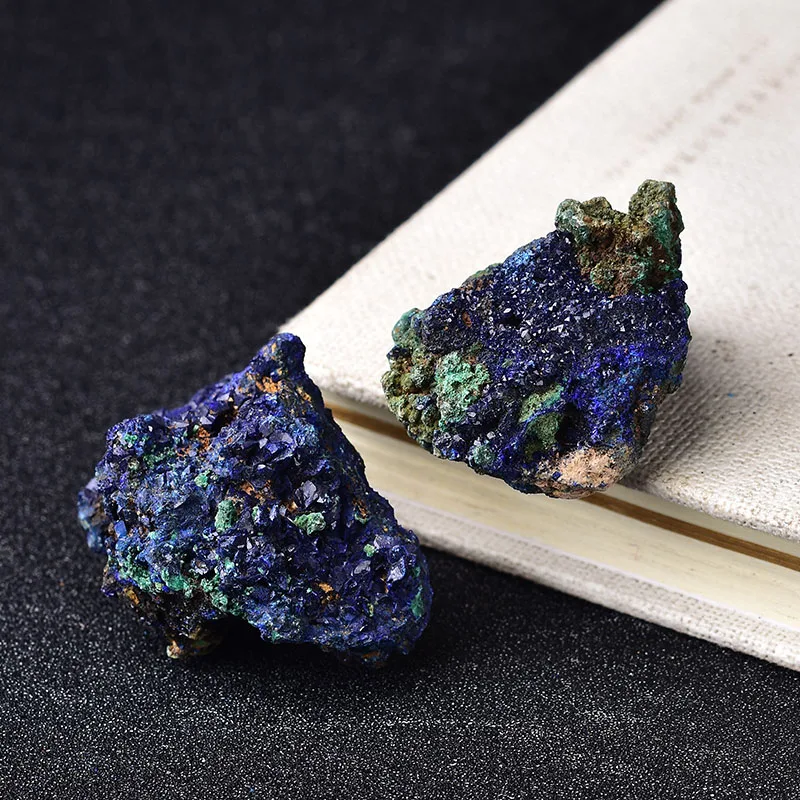 

1PC Natural Blue Chalcopyrite Stone Quartz Crystal Healing Mineral Rough Ore Rock Reiki Collectible Specimen For Home Decor Gift
