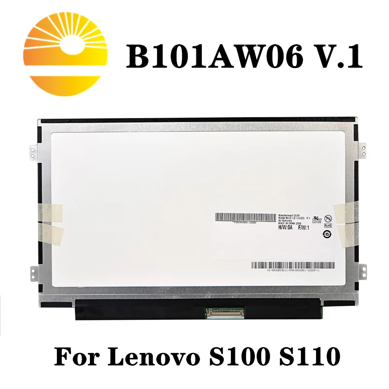 10 1 &quotB101AW06 V.0 V.1 подходит для M101NWT2 R5 BA101WS1 100 LTN101NT05 LTN101NT08 N101L6 L0D B101AW02 1024X600 SLIM|ЖК-экран