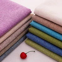 50145cm linen upholstery furniture fabric by the meter material for sofa curtain sewing diy handwork needlework