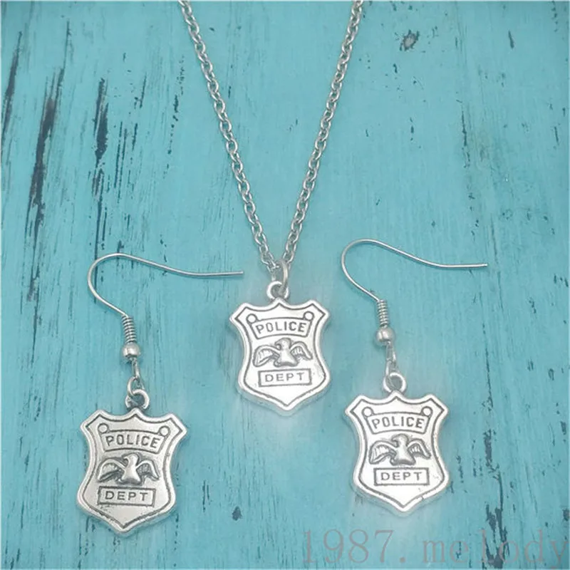 Ювелирный Комплект из колье и серёг в античном стиле | Украшения аксессуары