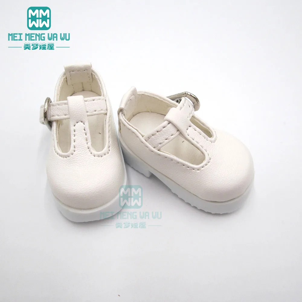 5 см * 2 6 1/6 BJD обувь для девочек YOSD MYOU кукольная на толстом каблуке черные белые