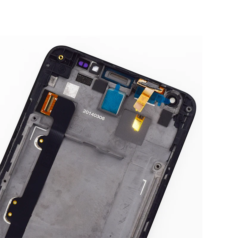 Белый для huawei Honor 3X G750 Полный ЖК-дисплей панель монитор модуль+ сенсорный экран дигитайзер сенсор Стекло в сборе+ рамка