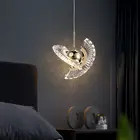 Скандинавский светильник, Потолочная Подвесная лампа, вращающаяся Многофункциональная СВЕТОДИОДНАЯ круглая лампа для украшения дома и дома, гостиной