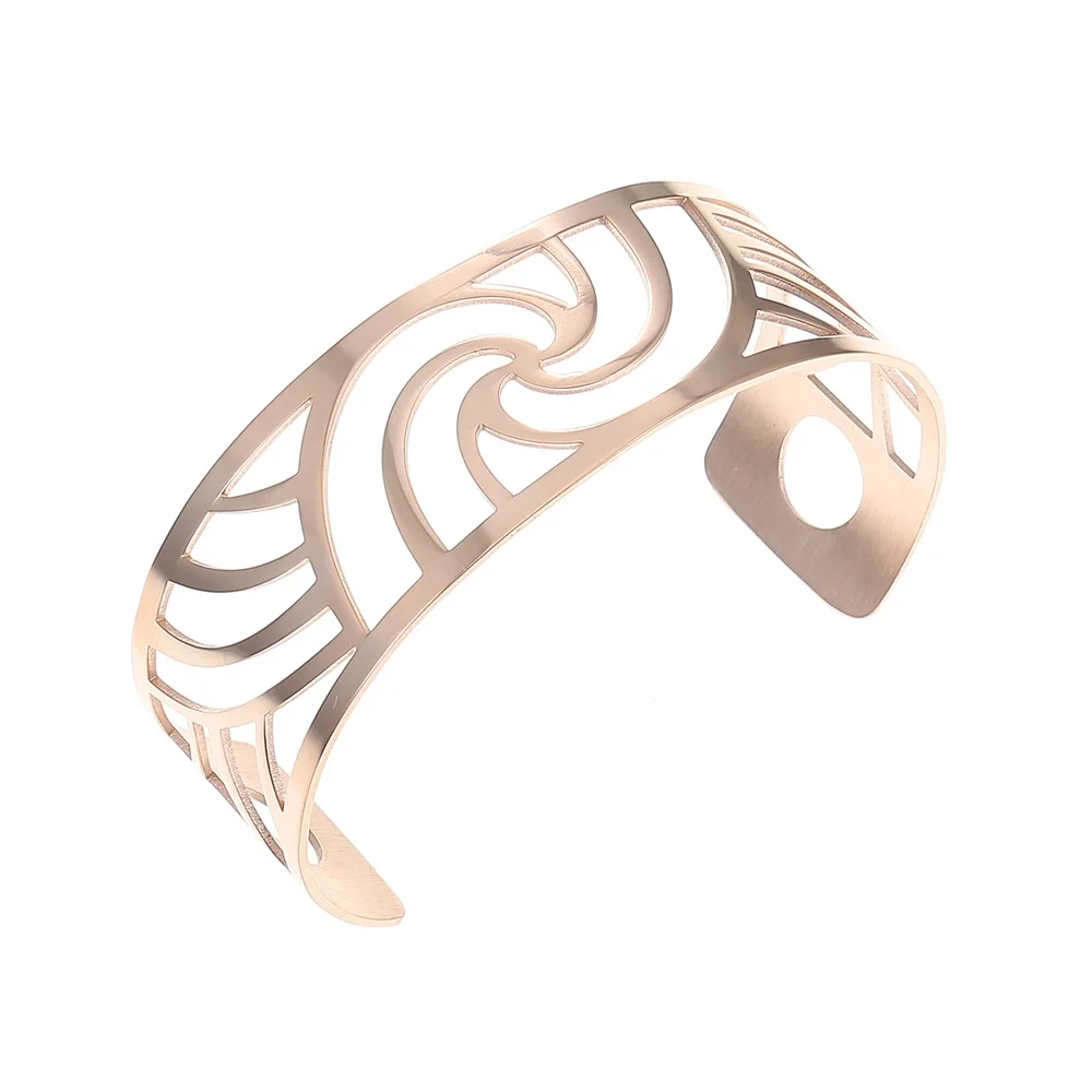 Сменный браслет на запястье нержавеющая сталь розовое золото 2020 | Украшения и