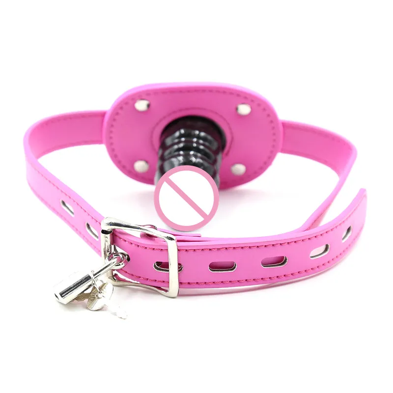 БДСМ пенис для укуса фаллоимитатор намордник оральный стопор эротические