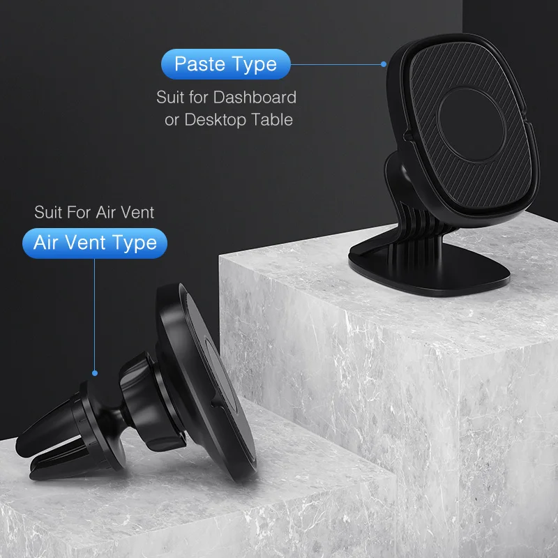 

YKZ Magnetic Car Holder For iphone Samsung Mobile Phone Holder Stand Car Air Vent Magnet Mount GPS Support Car Phone Holder