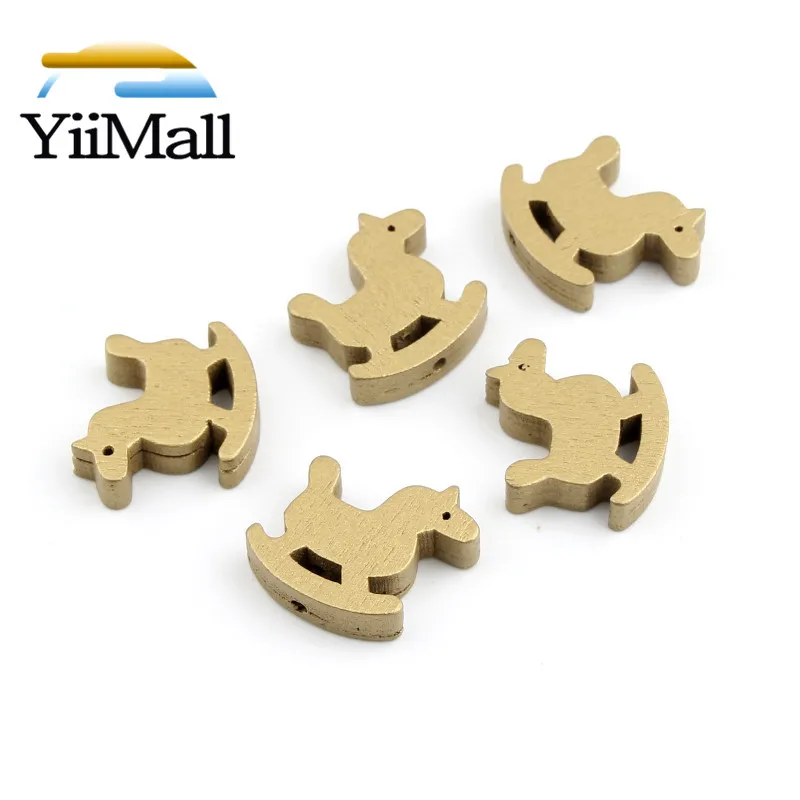 Бусины-разделители деревянные для изготовления ювелирных изделий 23 х25 мм 30 шт. |