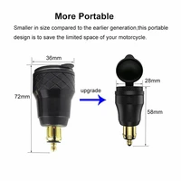 motorcycle type c pd charger psp power outlet adapter camera dual usb gps hella socket