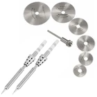 7 шт Мини шпильки для волос, заколки-Скорость Сталь Пила диск колеса круговой резки лезвия и 1 комплект TS100 жало паяльника Нержавеющаясталь Сталь