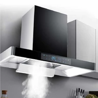time limited electric power source vented exhaust type manual power source range hoods