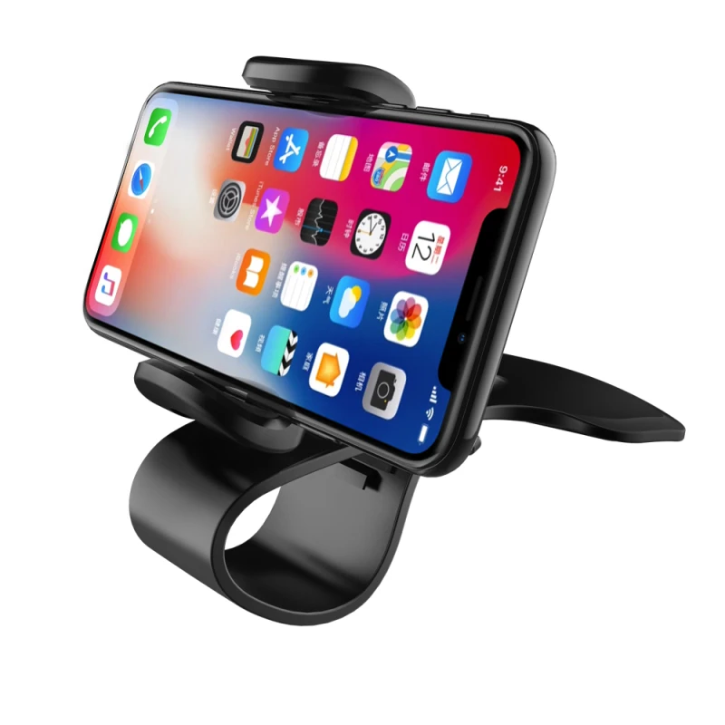 

Car Phone Holder Cell Phone GPS Car Dashboard Mount Phone Holder Stand For IPhone11 Navigation Car Bracket 360 Degree Rotation