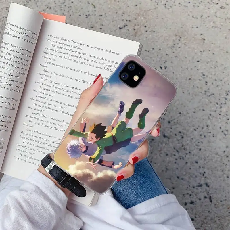 

Hunter Anime cartoon Phone Case For iphone 12 5 5s 5c se 6 6s 7 8 plus x xs xr 11 pro max mini