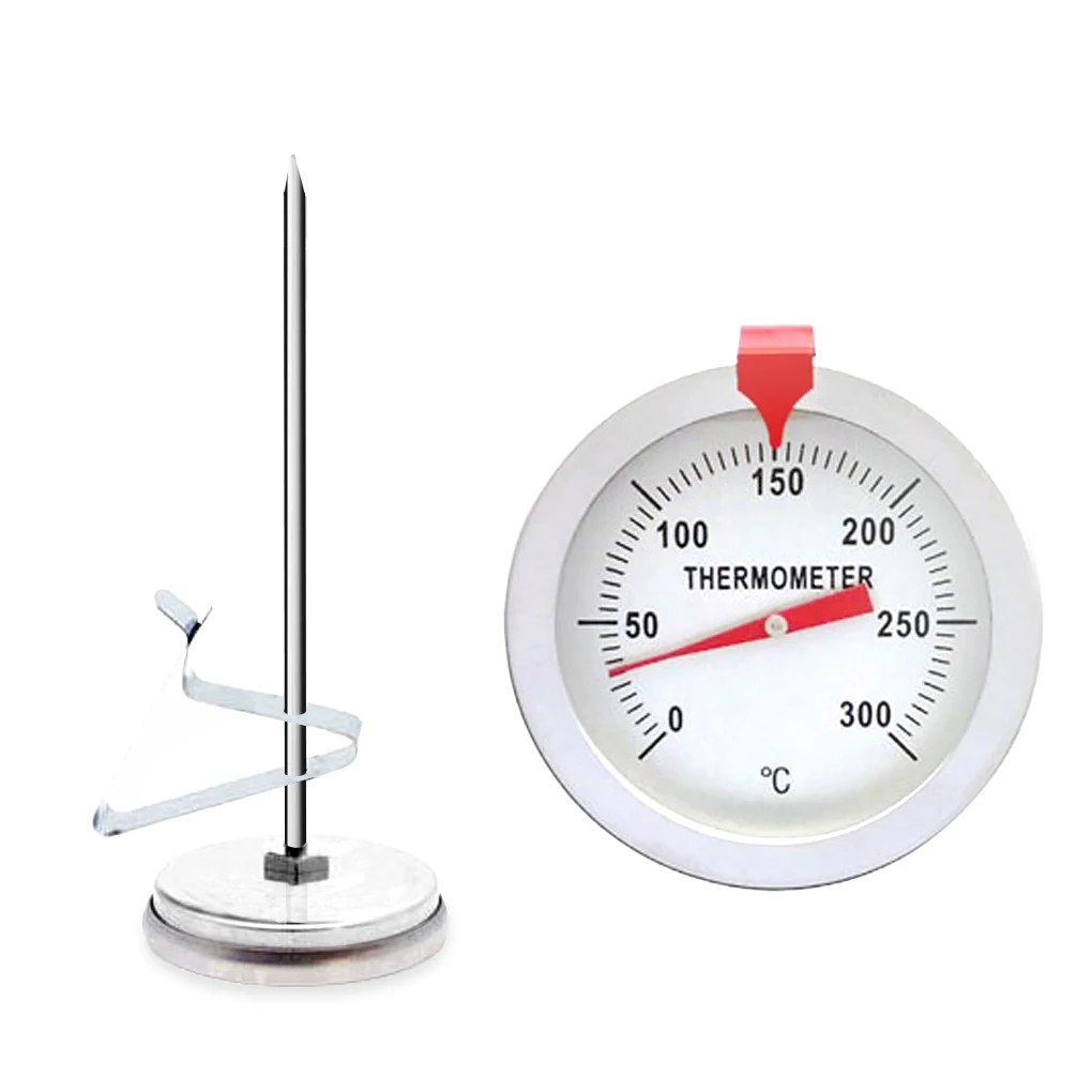 

1Pc Stainless Steel BBQ Thermometer Meat Thermometer Temperature Meter BBQ Food Cooking Meat Gauge Kitchen Tools