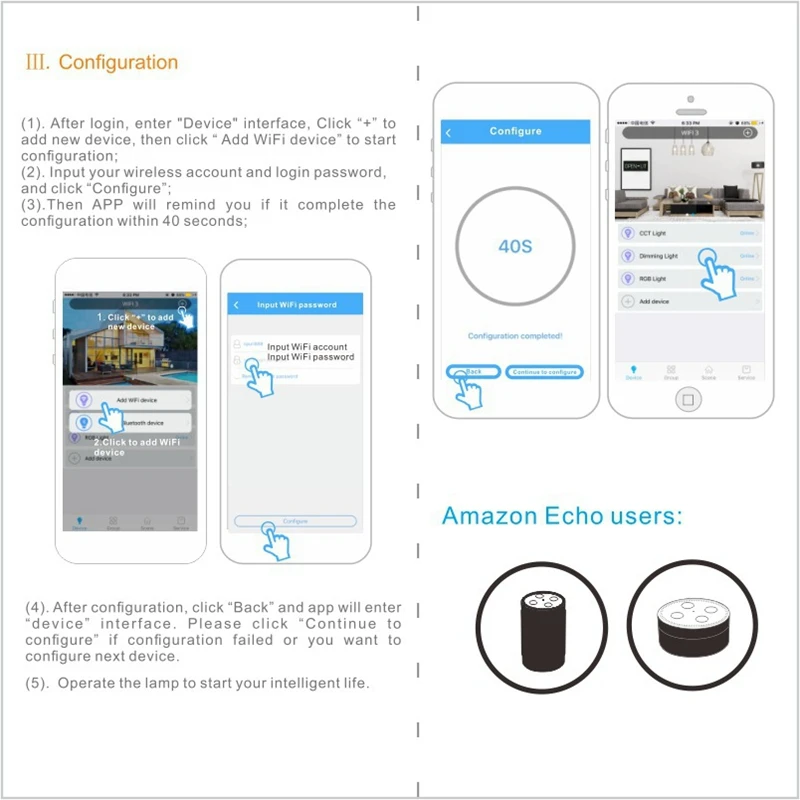 Новый-DC 12V 24V Smart LED WIFI контроллер RGB Освещение Alexa управление Android/IOS приложение для