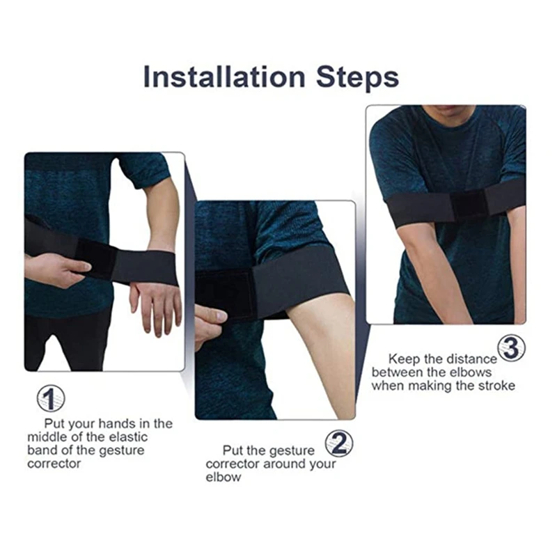 

Hot 2Pcs Golf Swing Trainer Beginner Practicing Guide Gesture Alignment Training Aid Aids Correct Swing Trainer