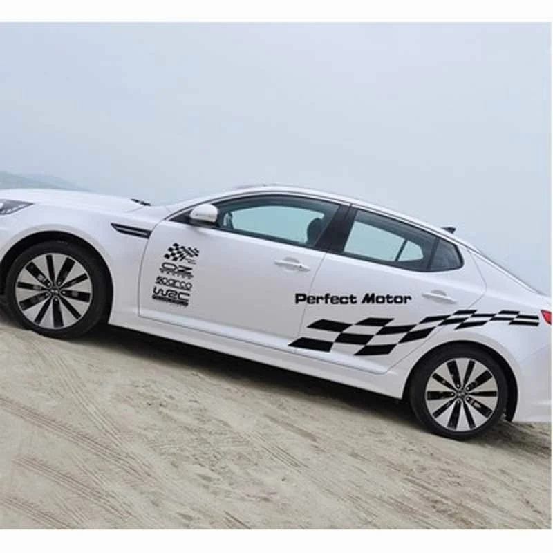 

Стильные наклейки в клетку для 1 набора/4 шт.