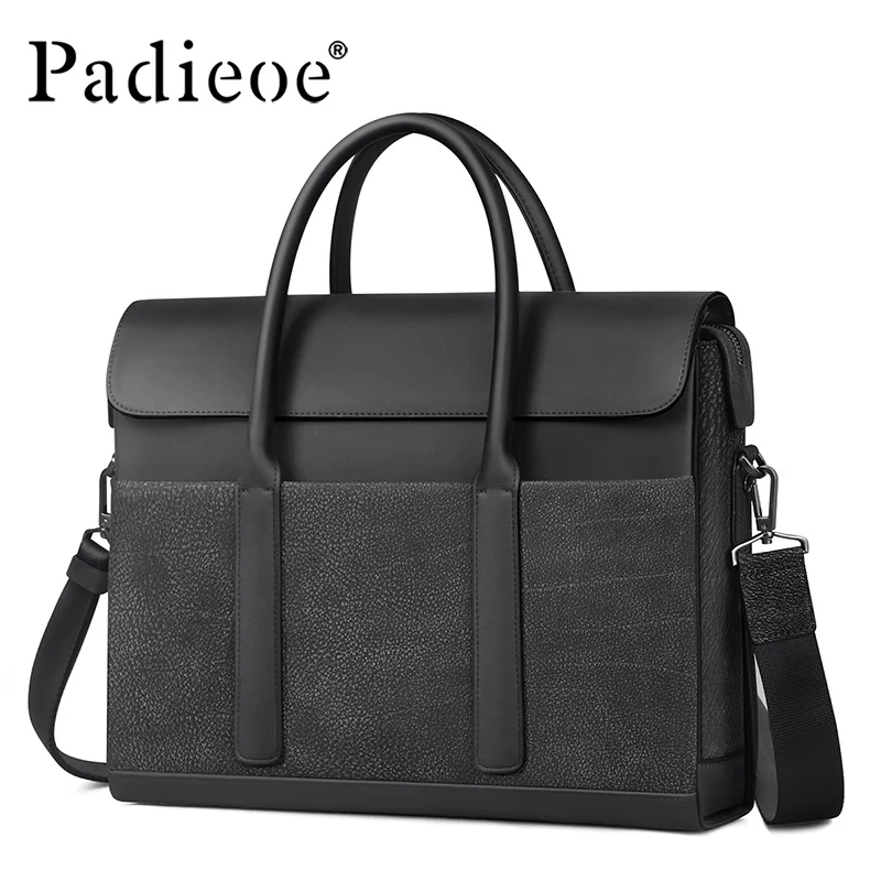 Padieoe men bag briefcase  computer bag messenger handbag purses jobs