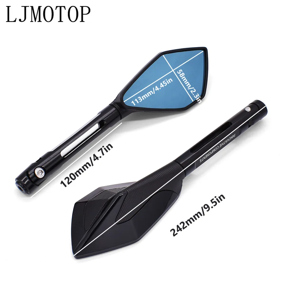 For HONDA CRF230F XR230 XR250 XR400 CRF 230F XR 250 230 CNC Motorcycle Mirrors Moto Rearview Side accessories | Автомобили и