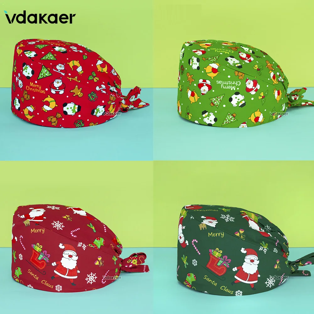 Мультяшная Рождественская печать Повседневная красота для домашних животных