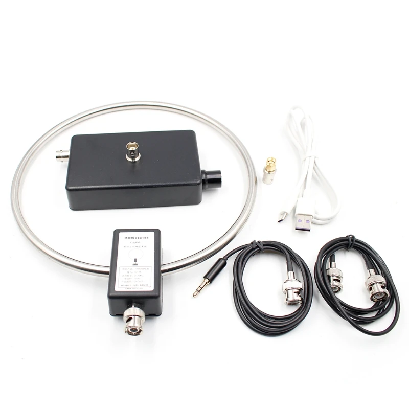 

SW 2.30-30 MHz 522-1710 KHz Standard Type-c GA-450 GA450 Loop Antenna SDR Short Medium Wave Radio Antenna