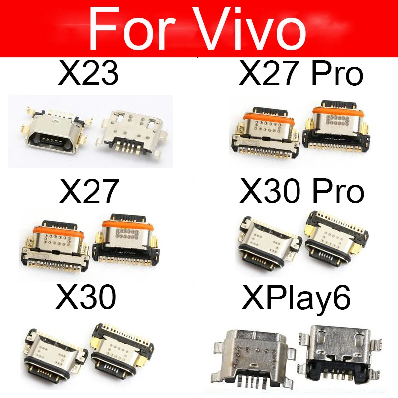 1 шт., USB-разъем для Vivo X23 X27 X30 XPlay6 Pro