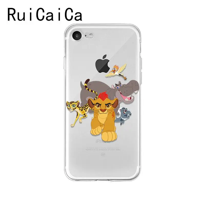 A14 Ruicaica лев Король Simba мультфильм Мода Новинка чехол для телефона Fundas для iPhone 8 7 6S Plus X XS MAX 5 5S SE XR 10 Чехол - Цвет: A14
