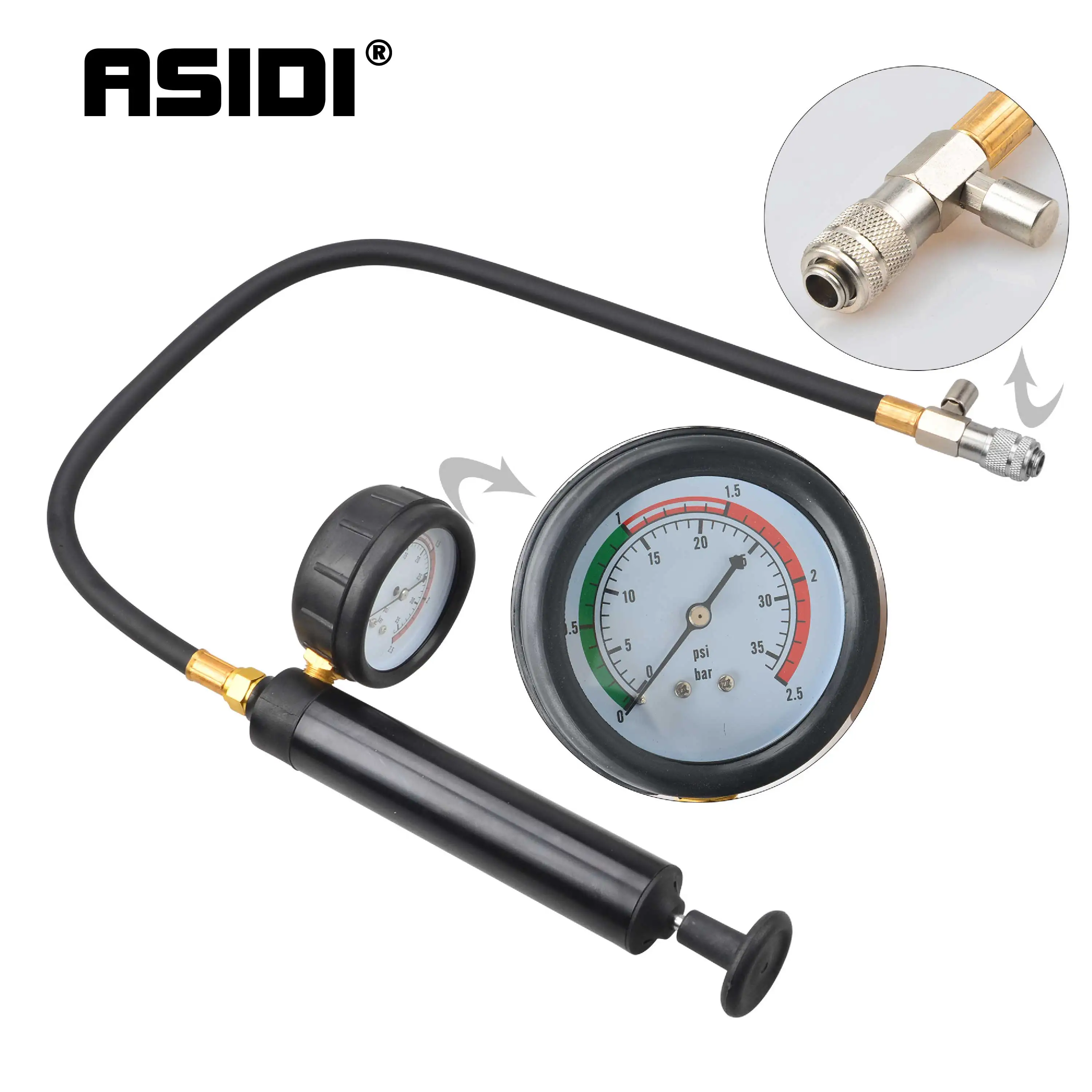 18 шт. Универсальный Радиатор Тестер давления комплект Автомобильный резервуар